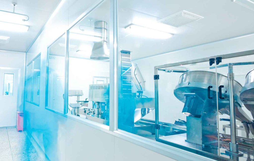 Clean room in the industry